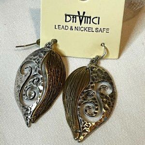 Silver and Gold Earrings